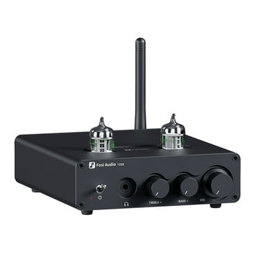 Fosi Audio T20X Home Bluetooth Tube Stereo Amplifier Audio Headphone Amplifier Wireless Power Receiver