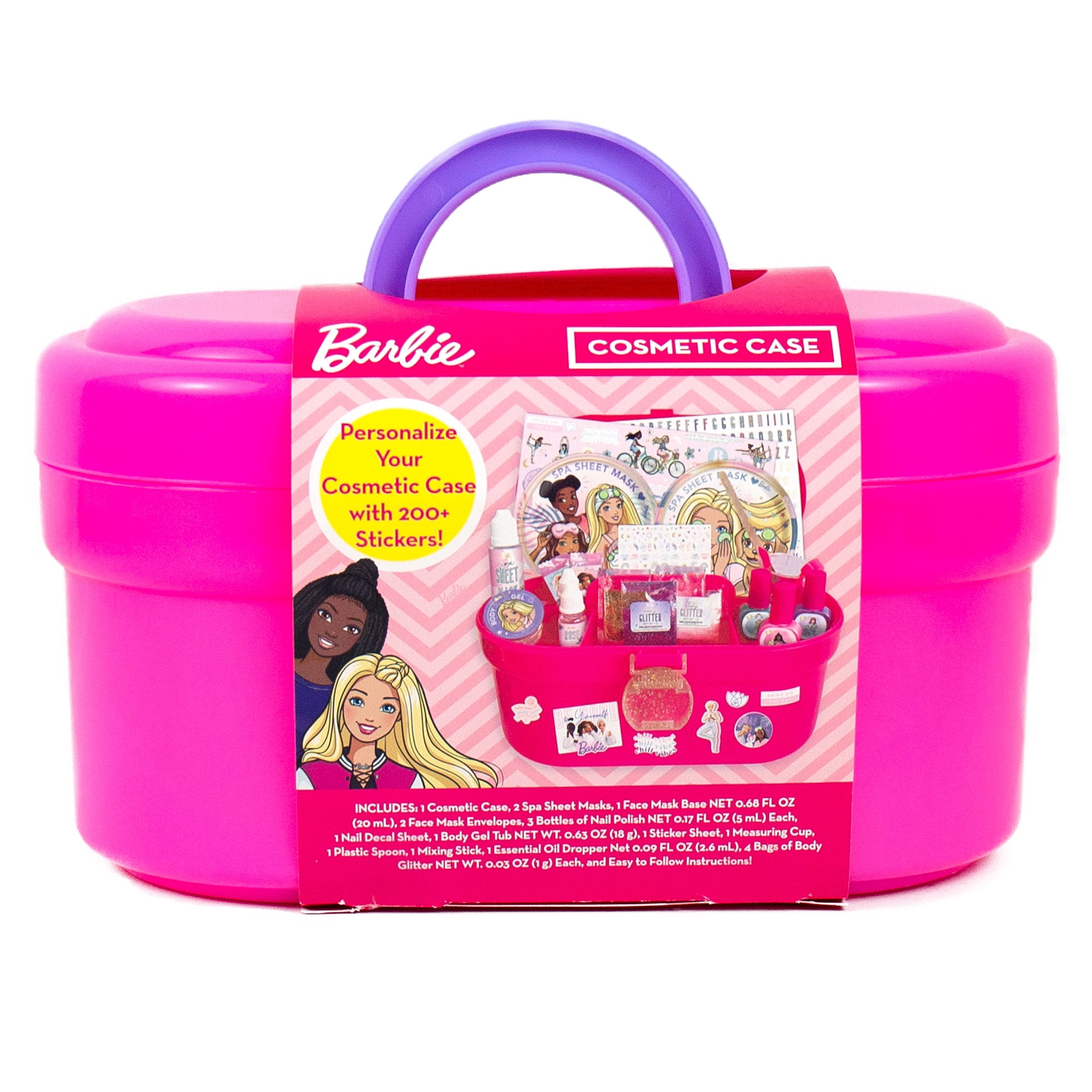 Pink Plastic Barbie Shaped Drawing Box