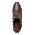 thumbnail image 3 of STYLE & COMPANY Womens Brown Cushioned Buckle Accent Willoww Round Toe Block Heel Zip-Up Booties 12 M, 3 of 4