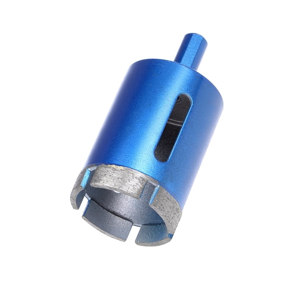 Brocas de diamante Uxcell, herramienta de corte para agujeros en piedra y concreto de 40mm