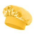 thumbnail image 4 of Oksale Silk Bonnet for Sleeping Women Men for Long Hair Satin Sleep Caps Wide Band Womens Bonnets Yellow, 4 of 6