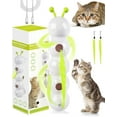 thumbnail image 1 of Whack a Worm Cat Toy for Indoor Interactive,Rechargeable Whack a Worm Post Cat Toy,Smart Sensor Caterpillar CatToy,Whirlie Smart Motion CatToy with Worm Design,for Hunting,Jumping,InteractivePlay, 1 of 14