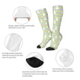thumbnail image 3 of Naloa Rainbow Rabbit Thigh High Socks Extra Long Stretchy Sock Women Over Knee High Opaque Stocking Daily Wear, 3 of 6