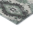 thumbnail image 3 of Addison Rugs Mayfield Premium Machine Washable Transitional Aztec Seafoam Rectangle Rug, 2'6" x 3'10", 3 of 7