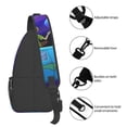 thumbnail image 4 of Lsque Scooby-Doo Pattern Cross Chest Bag Diagonally – Premium Durable Front Chest Sling with Adjustable Padded Strap, High-Capacity Storage, 4 of 8
