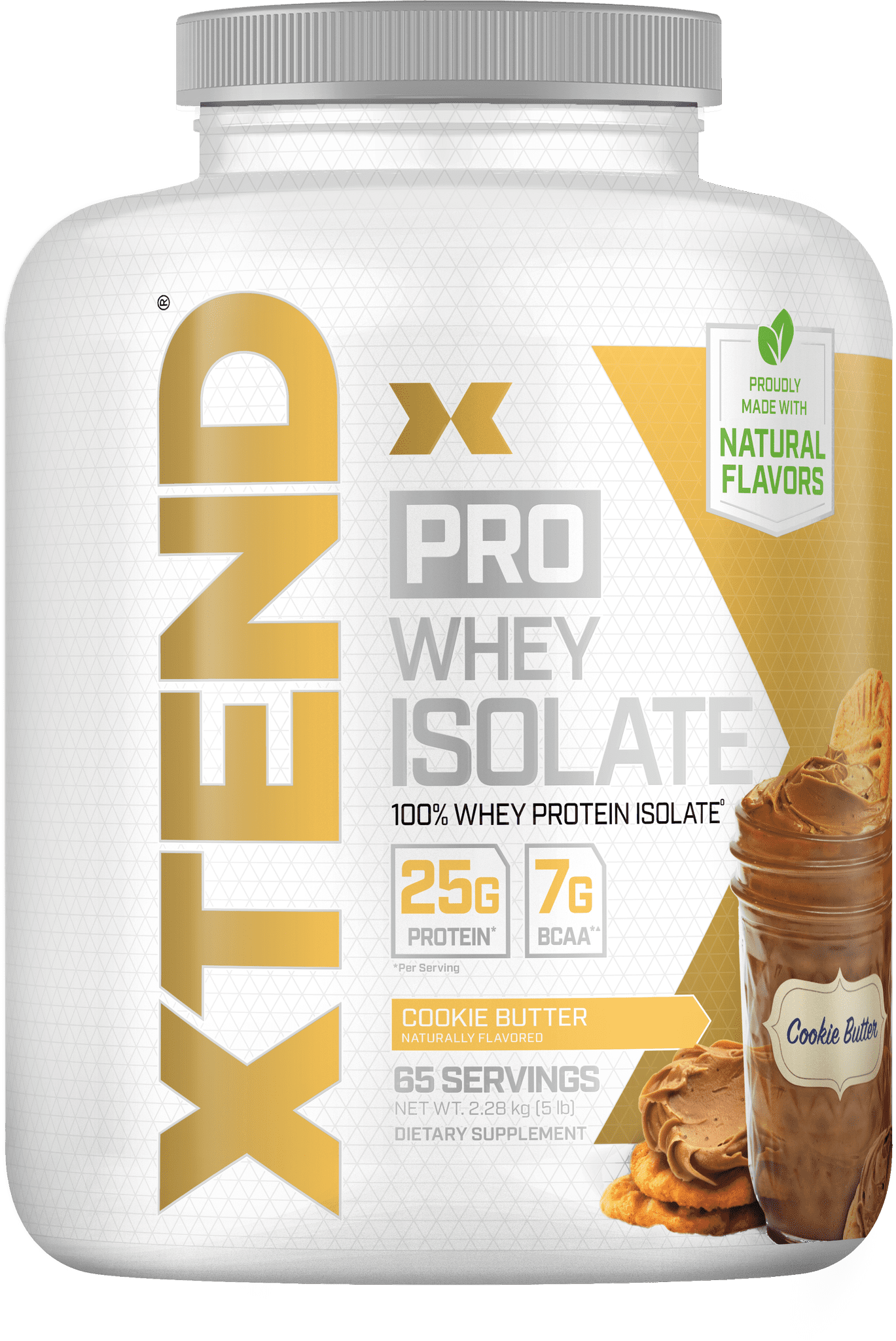 Xtend Pro 100 Whey Protein Isolate Powder with 7g BCAA & Natural