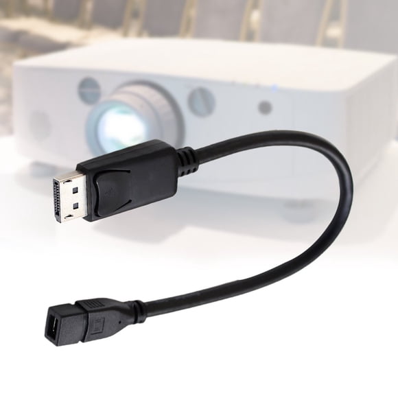 Portable Mini DisplayPort for Thunderbolt 2 Male to Female DP Converter Adapter