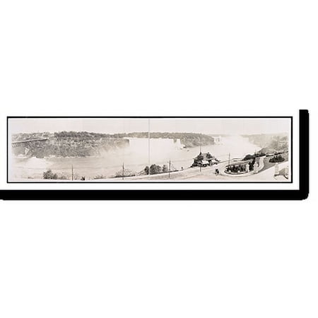 Historic Print, NY 1913 Niagara Falls from Canadian side, 16" x 20"