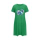 thumbnail image 5 of Camisón corto de mujer, vestido de largo medio con estampado de moda, camisón corto extragrande de mujer, camisón de manga corta con estampado de pecho a la moda, camisón de mujer, 5 of 5