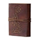 thumbnail image 3 of Diario de cuero de lobo con relieve Vintage Leather Craft & Journals Cuaderno de escritura 7x5 pulgadas, 3 of 3