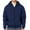 Style1-Navy hoodies for men, variant on Xdegoge Streetwear Hoodies Men Fleece Fall Thermal Stand Collar Button Fall Winter Long Sleeve Pullover Tops Sudaderas Con Capucha Para Hombre Beige L