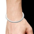 thumbnail image 2 of Mens Stainless Steel Flat Snake Link Chain Bracelet, 2 of 3
