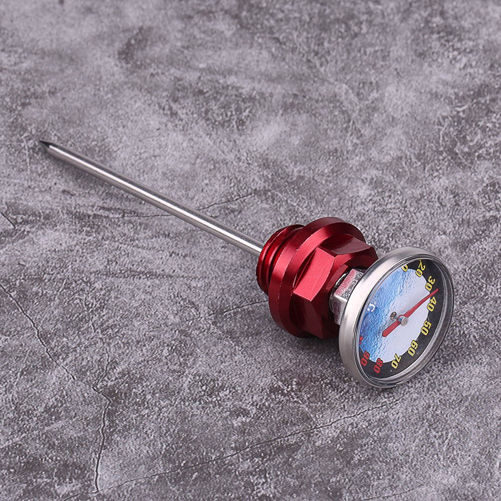 LYUMO Oil Dipstick Temperature,Aluminum Alloy Motorcycle Oil Dipstick