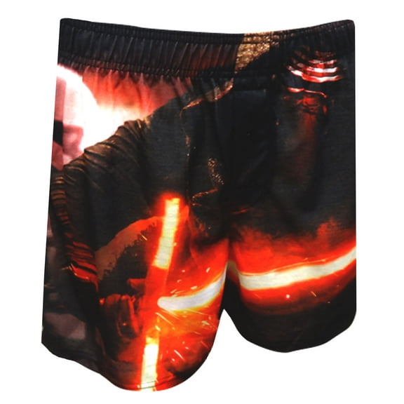 Mad Engine Mens Star Wars The Force Awakens Kylo Ren Light Saber Boxer Shorts (XX-Large)