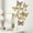 Gold, variant on 12PCS Metal Texture Hollow Butterfly Wall Sticker EDHITNR 3D Metallic Effect Removable Decals for Living Room Bedroom Nursery Party Decor Paper Art for Wall Window Mirror