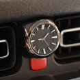 thumbnail image 1 of Reloj para salpicadero de coche, accesorios compatibles, regalos, reparación precisa, lente transparente, adorno interior de coche negro para, 1 of 8
