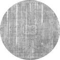 thumbnail image 1 of Ahgly Company Machine Washable Indoor Round Persian Gray Traditional Area Rugs, 6' Round, 1 of 1