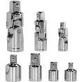 thumbnail image 1 of Adaptadores de 3 piezas Cardan de 1/2", 1/4" y 3/8" + 4 reductores para puntas de llave de trinquete de 1/2", 3/8" y 1/4", 1 of 5