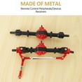 thumbnail image 5 of RC Car Front & Rear Complete Axle for MN D90 D91 D96 D99S MN90 MN96 MN99 MN99S 1/12 RC Car Upgrade Parts,Black, 5 of 8