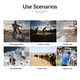 thumbnail image 3 of Yuarrent 1 par de cubiertas para zapatos impermeables para bicicletas de carretera, chanclos para deportes al aire libre, carreras, ciclismo, Paraguas de lluvia Café S, 3 of 6