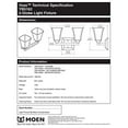 thumbnail image 3 of Moen Voss Brushed Nickel Two Globe Bath Light, 3 of 3