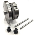 thumbnail image 3 of Assorts 65 Mm- 4 Jaws Self Centering Chuck With Back Plate & T-nuts For Milling, 3 of 6