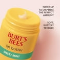 thumbnail image 4 of Burt's Bees Sweet Mint Lip Butter Balm, Twist Up Dispenser, 0.5 Oz., 4 of 15