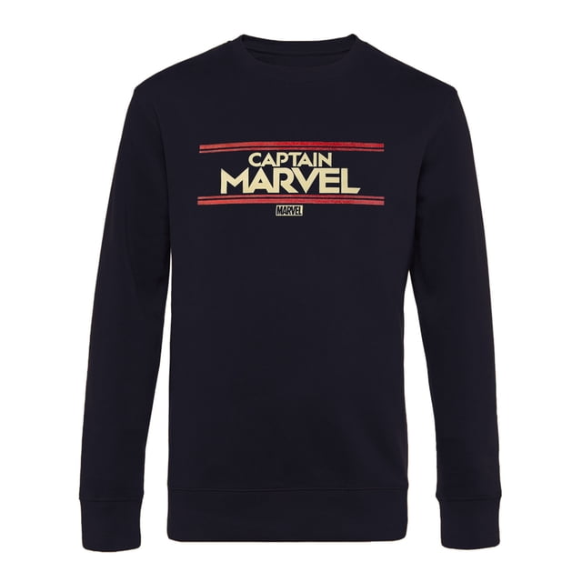 Marvel Captain Marvel Womens Letters Sweatshirt