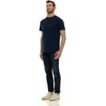 thumbnail image 3 of SOCKS'NBULK 12 Pack Men's Solid Colors Cotton T-Shirts Short Sleeve Lightweight Tees, Bulk Navy and Gray, Size 2X-Large, 3 of 3