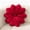 red, variant on KOGITI Flower Pillow Cushion Round Decorative Throw Pillow,for Sofa Bed, Soft Round 15.7 Velvet