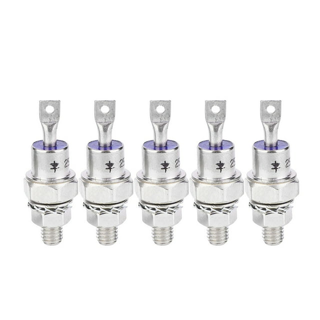 5 pares de diodos rectificadores 25HFR 25HF de 25 A y 1200 V con base de hierro y polaridad directa/inversa