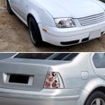 thumbnail image 2 of Spec-D Tuning Black LED Light Bar + Signal Projector Headlights + 8-LED Bumper Compatible with Volkswagen Jetta Left + Right Pair Headlamps Assembly, 2 of 7