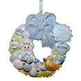 thumbnail image 2 of Baby Wreath with Duck - Boy - Personalized Ornament - Baby's First Christmas - 1st Xmas - Perfect Stocking Stuffer - Great Gift Ideas, 2 of 2