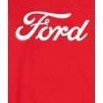 thumbnail image 3 of Ford - Ford One Color Script Logo - Men's Crew Fleece Pullover Sweatshirt, 3 of 5