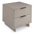 thumbnail image 4 of 2-Piece Granville Standard Dresser and Nightstand Set - Solid Wood in Light Gray, 4 of 7