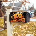 thumbnail image 4 of Halloween Scary Pumpkins Maple Leaves Decoration Mailbox Cover with Magnetic Strip Fall Harvest Mailbox Wraps Post Letter Box Cover Standard Size 21" X 18" for Garden Outdoor Yard Decor, 4 of 6