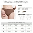 thumbnail image 2 of WCJM Up To 50% Off Women'S Panties Perfectly Yours Briefs Nylon Women'S Panties Black,Xl, 2 of 2