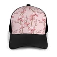 thumbnail image 3 of Naloa Orchids Flowers Adult adjustable Print Baseball Hat, Patchwork curved brim baseball capfor Men and Women, One Size, 3 of 5