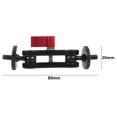 thumbnail image 2 of 1/4 Inch Double Ballheads Monitor Mount Mini 360 Degree Articulating Magic Arm, 2 of 10