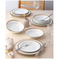 thumbnail image 5 of Noritake Charlotta Or/blanc 12 Pc Vaisselle Ensemble, 5 of 5