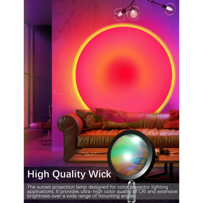 Sunset Lamp Projector, LED Sunset Light, Smart Sunset Light with