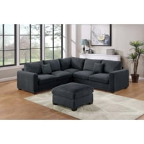 Poundex 4-Piece Sectional Set