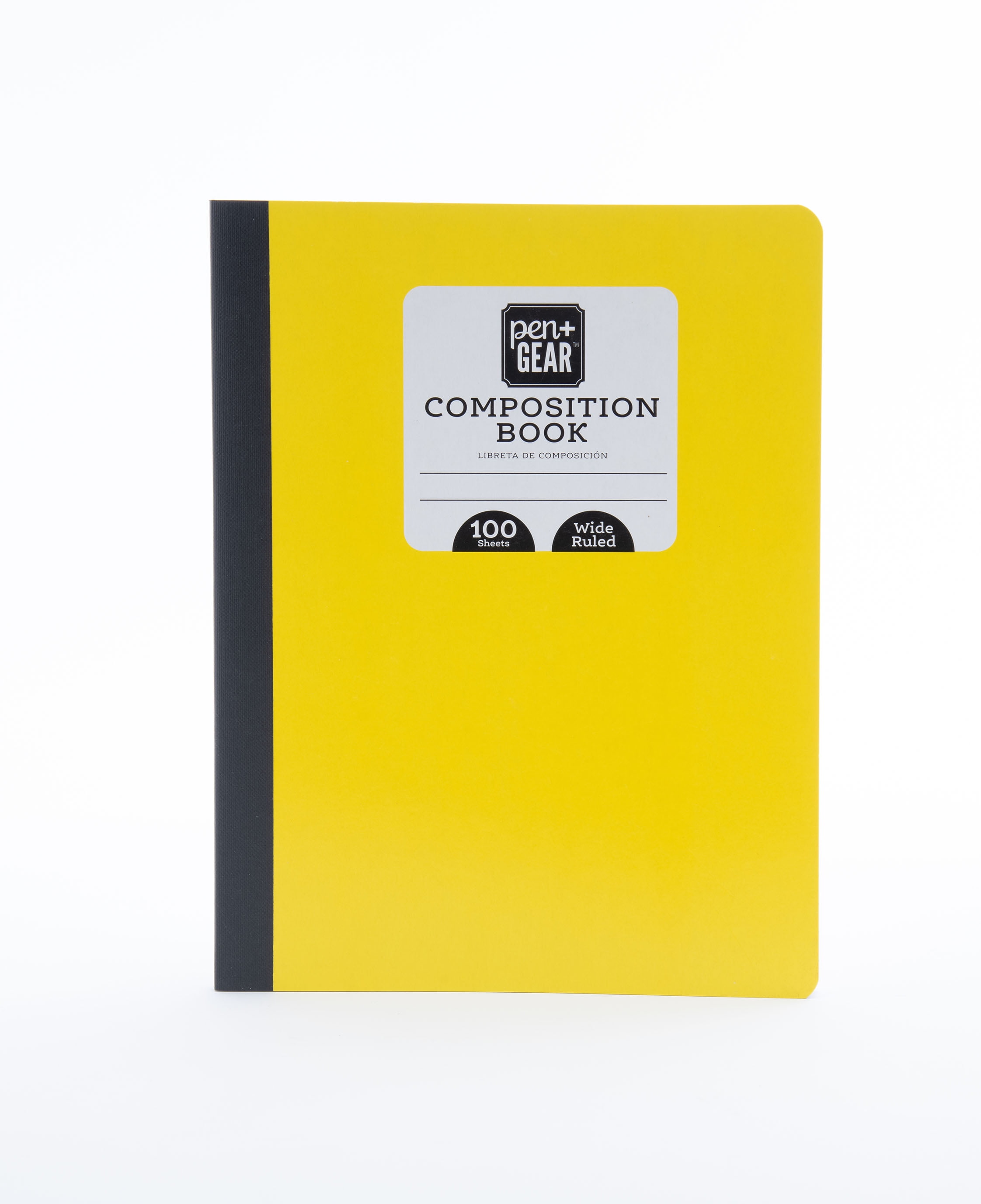 Pen + Gear Composition Book, Wide Ruled, 100 Sheets, Yellow Walmart