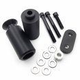 thumbnail image 1 of HTTMT MT219-002-BK Protector deslizante contra choques para motocicleta, sin marco, compatible con Yzf R6 Yzfr6 2006 2007, negro y aluminio billet resistente [B00KZ8D12Q], 1 of 5