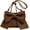 Brown, variant on Hobo Bags Women Retro Bow Crossbody Purse Soft PU Underarm Shoulder Bag Cute Satchels Tote Handbags Summer Bag