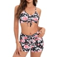 thumbnail image 2 of YDLCAFD Maillot de Bain Sexy de Pâques avec Culottes pour Femmes Bikini à Ficelles, 2 of 8