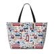 thumbnail image 2 of Fotbe London Symbols1 Bolsa de Viaje para Playa - Resistente al Agua, Bolsa Tote de Gran Capacidad y Ligera con 7 Bolsillos para Mujeres y Hombres, 2 of 7