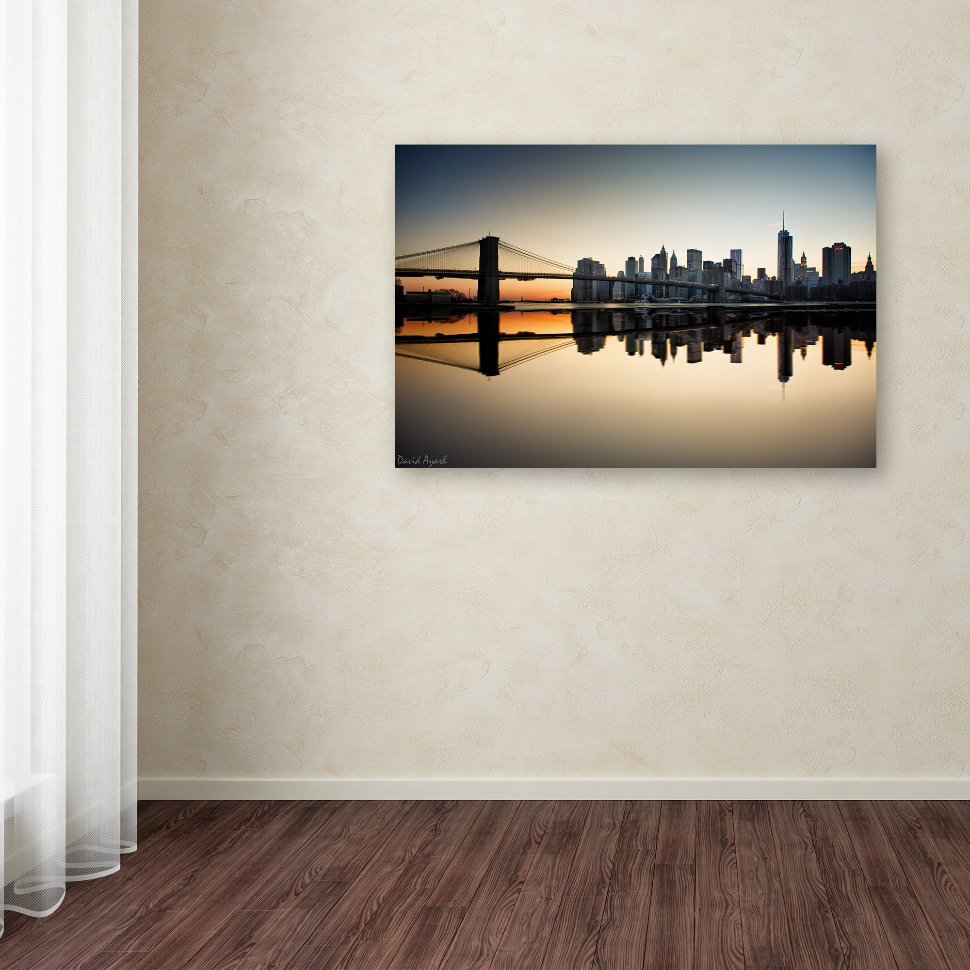 David Ayash 'Downtown NY' Canvas Art