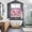 pink, variant on Happy Easter Bunny Kitchen Curtains Window Panels, Eggs Spring Flowers Retro Pastoral Plants Insulated Window Treatment Curtain, Grommet Curtains for Bedroom/Living Room/Bathroom, 2 Piece 52"Wx63"L