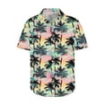thumbnail image 4 of SOOMLON Mens Hawaiian Shirts Short Sleeve Casual Button Down Tropical Beach Shirt Vacation Shirt XL, 4 of 5